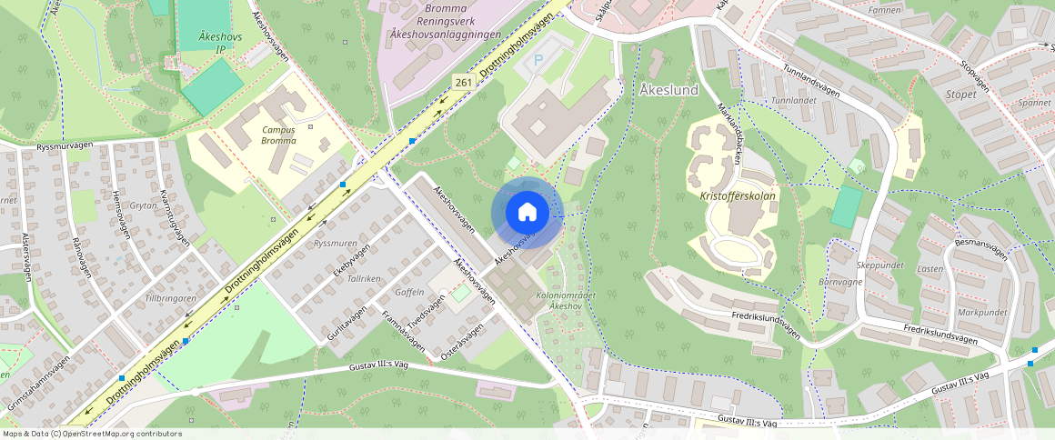 Åkeslund, Stockholm, Åkeshovsvägen 24