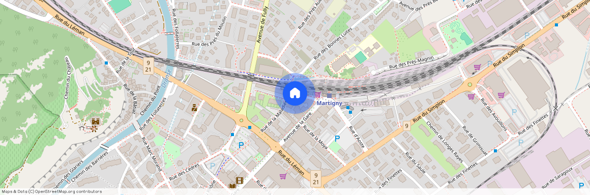 Avenue de la Gare 49, Martigny