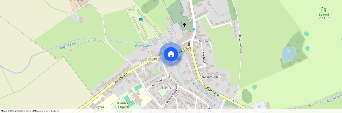 3 bed terraced house to rent in NE70
