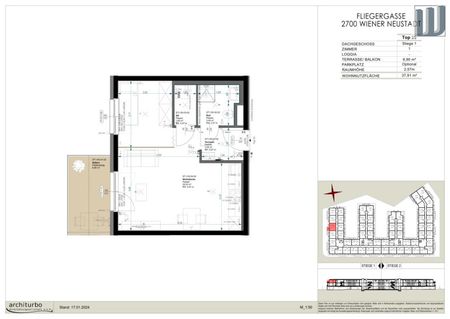Penthouse Apartment mit Terrasse in Wiener Neustadt – Ihr neues Zuhause! - Foto 3