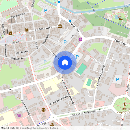 ul. Mikołaja Kopernika, Pszczyna, Pszczyna, pszczyński, śląskie