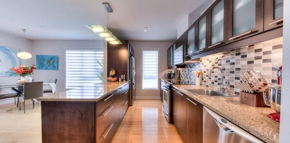 Condo 4½ moderne à louer – Près du métro Montmorency - Photo 2