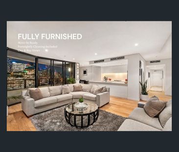 FULLY FURNISHED FOUR-BEDROOM SKY RESIDENCE | YARRA'S EDGE - Photo 1