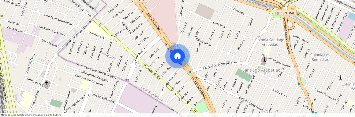 Calzada Vallejo #1268, Colonia Santa Rosa, C.P. 07620, Df / Cdmx