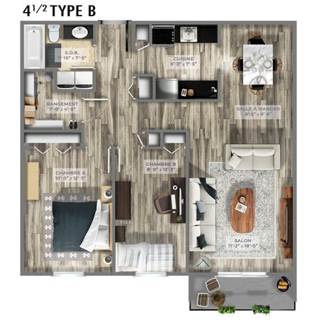Logement 4 ½ - Photo 4