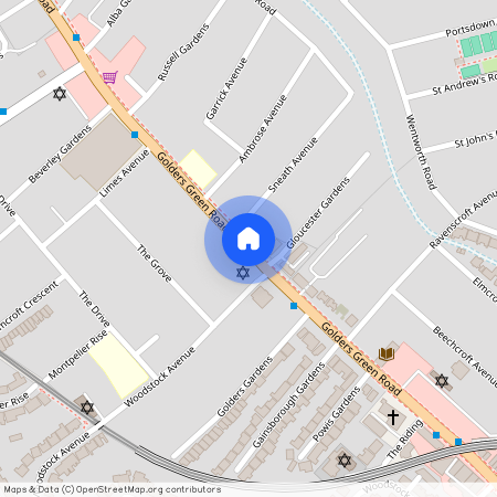 Golders Green Road, London