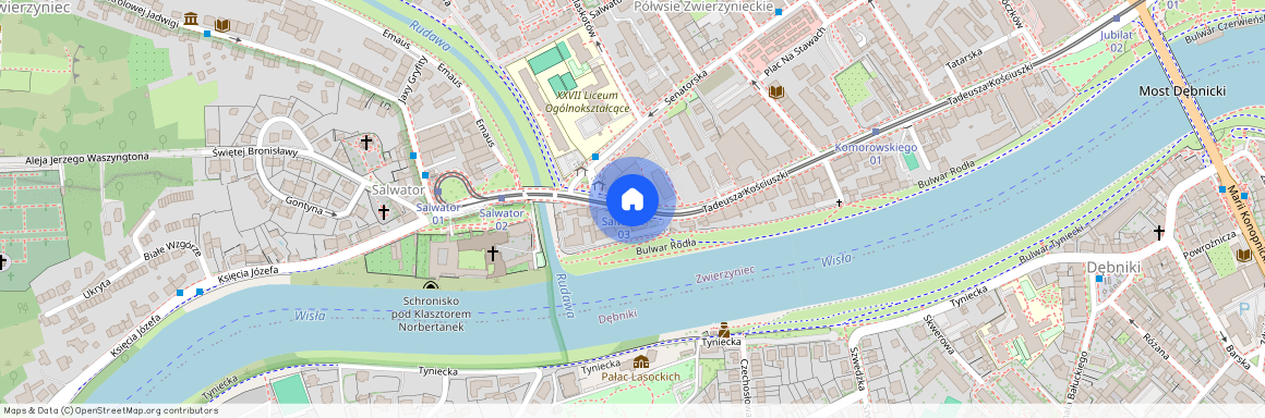 ul. gen. Tadeusza Kościuszki, Półwsie Zwierzynieckie, Zwierzyniec, Kraków, małopolskie