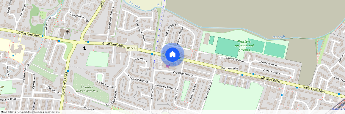 Roseberry Grange, Palmersville, NE12