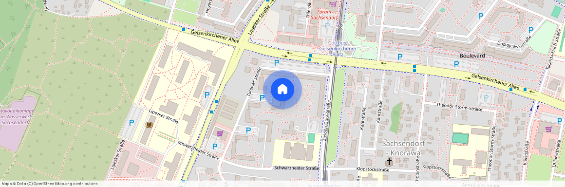 Turower Straße 26 03048 Cottbus, Sachsendorf