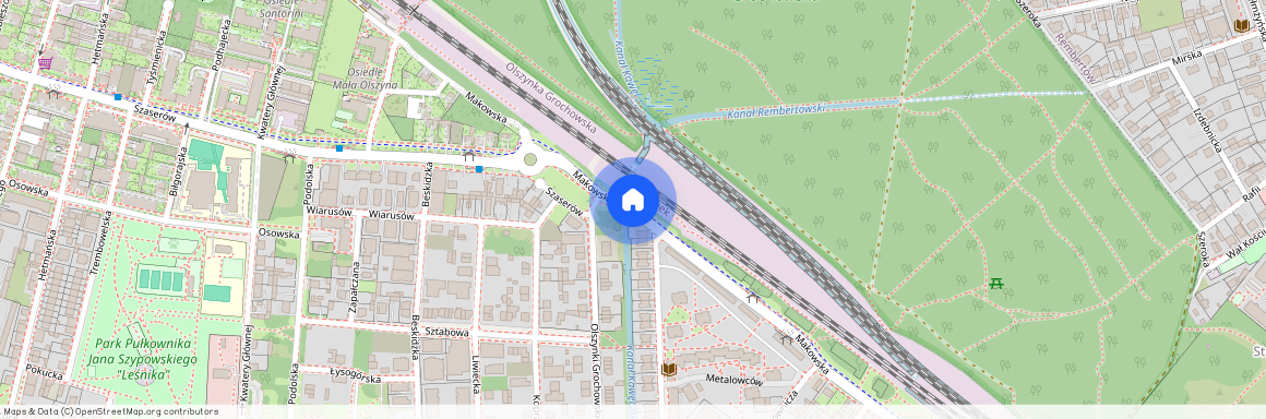 ul. Makowska, Gocławek, Praga-Południe, Warszawa, mazowieckie