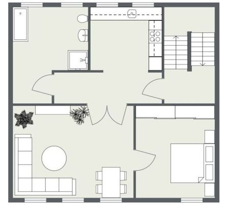 Erstbezug 2-Zimmer-Wohnung im Zentrum von Groitzsch - Foto 1