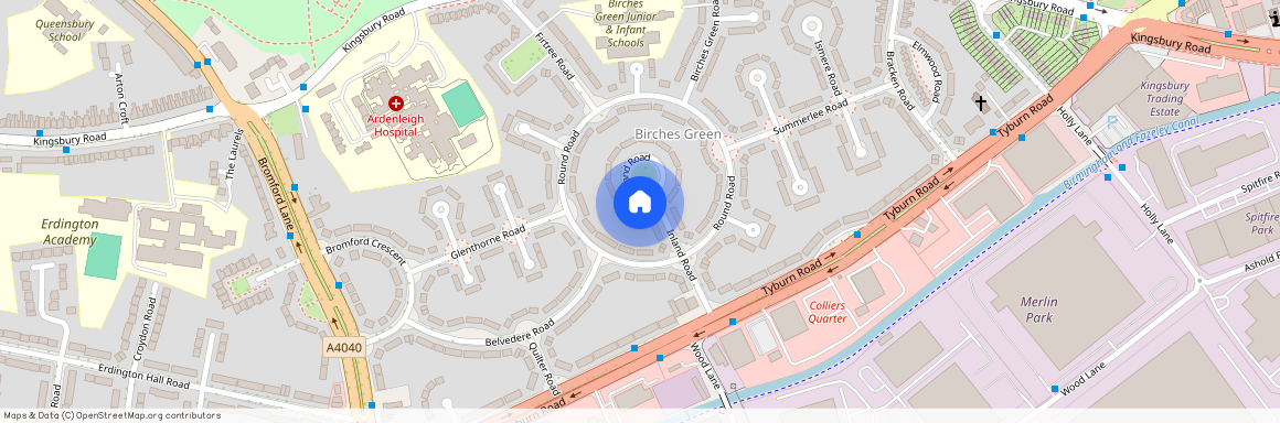 Inland road, Erdington