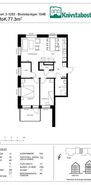 Brunnbyvägen 104B, 74147, Knivsta - Foto 2