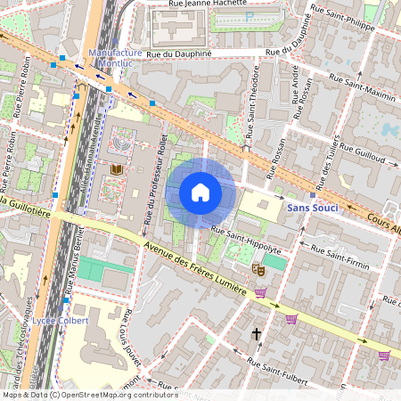 Petite Rue de Monplaisir, Francja, Lyon