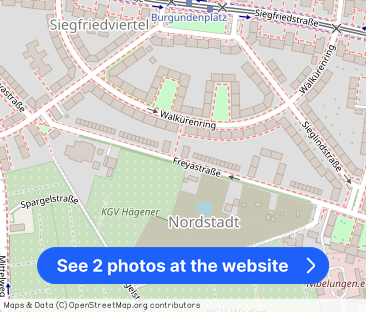 Freyastr. 53, E L - Schöne 2-Zimmer Wohnung mit Tageslichtbad! Küch... - Photo 1