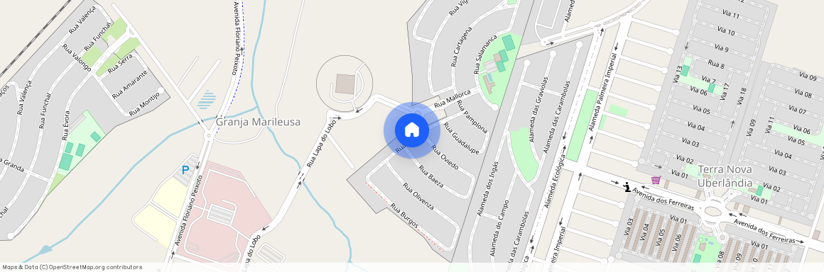 Avenida Seme Simão, Granada, MG, Uberlândia