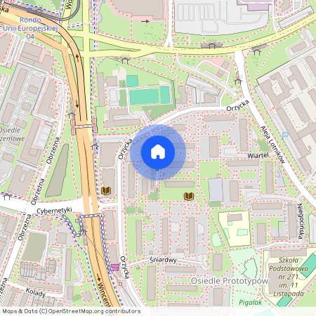 Warszawa, Mokotów, Tuchlińska