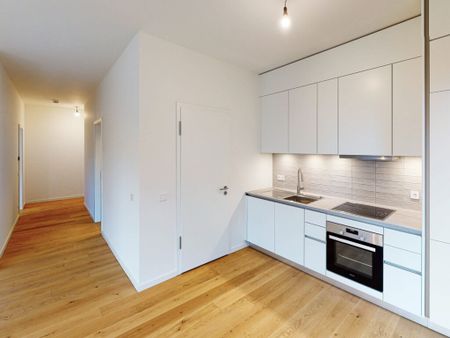 HafenCity: 2-Zimmer-Wohnung mit großem Balkon und Einbauküche zu vermieten - Photo 4