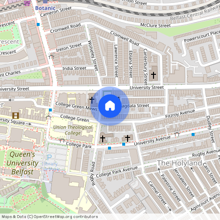 One Double Bedroom Available, 5 Magdala Street, Belfast, BT7 1PU