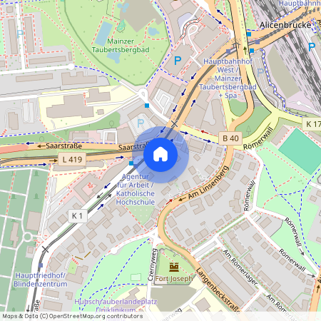 Untere Zahlbacher Str. 94, 55131 Rheinland-Pfalz - Mainz