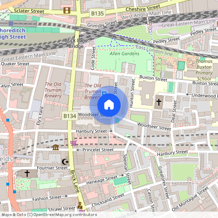 Woodseer Street, Spitalfields, E1