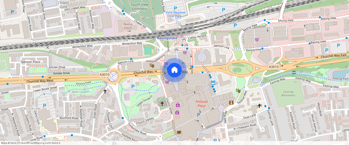 Churchill Way, Basingstoke RG21