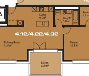 RENTAL WITHOUT DEPOSIT – Modern apartment in a quiet location - Photo 3