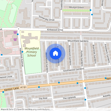 Hawthorn Gardens, Kenton, Newcastle Upon Tyne, Tyne And Wear, NE3