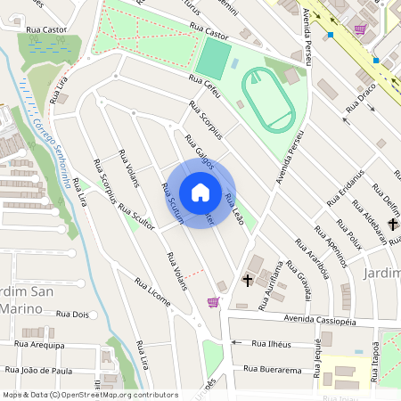 Rua Crater, Jardim Satélite, São José dos Campos, SP, 12230550
