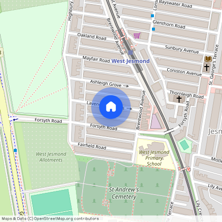 (?ppw) Lavender Gardens, Jesmond, Newcastle Upon Tyne, NE2