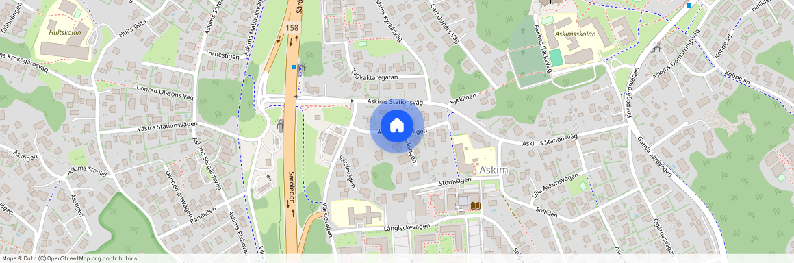 Åkerslundsvägen, Askim