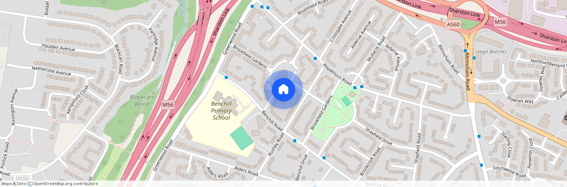 Brookfield Gardens, Wythenshawe, M22