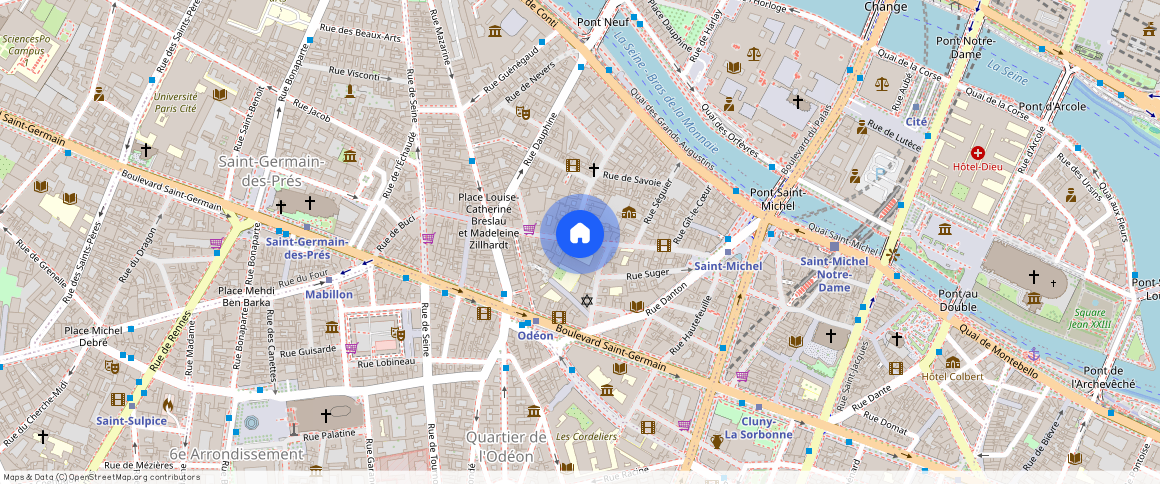 Rue Saint André des Arts, 75006, Paris