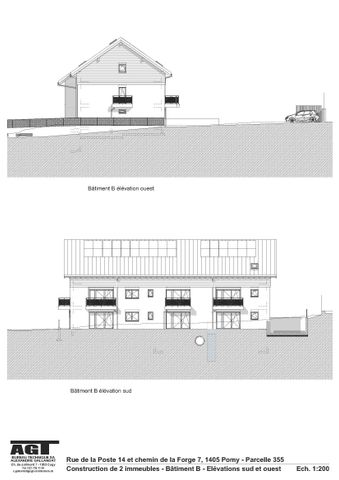 For rent in Pomy the last 3 1/2 rooms 1st floor with 2 balconies - Photo 5