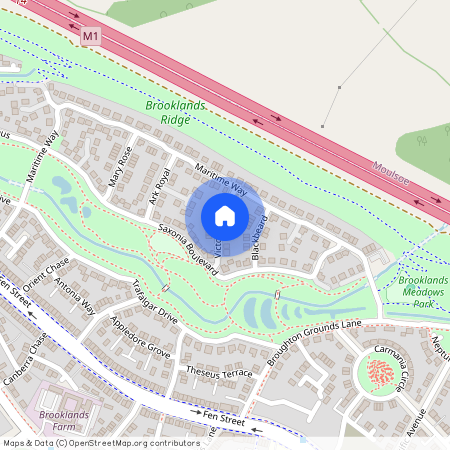 Victory Avenue, Brooklands MK10