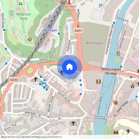 St. Godrics Court, Castle Chare, Durham City