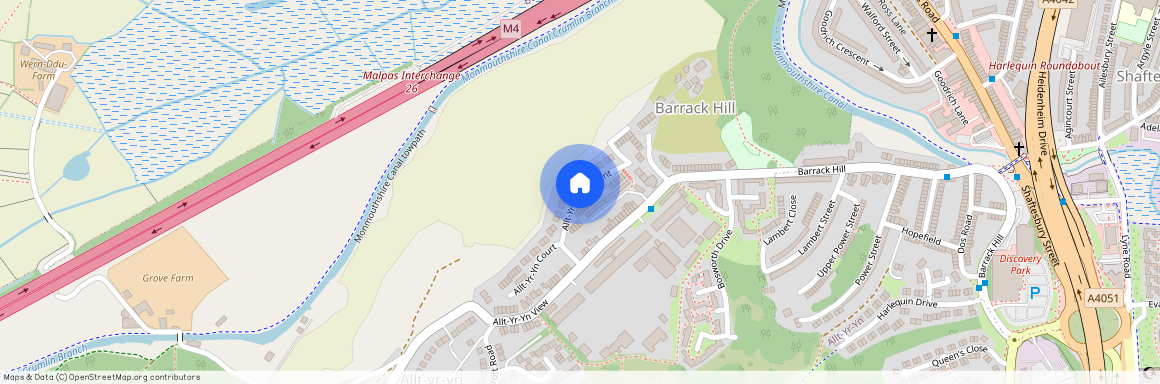 Allt-yr-yn Crescent, Newport, South Wales, NP20