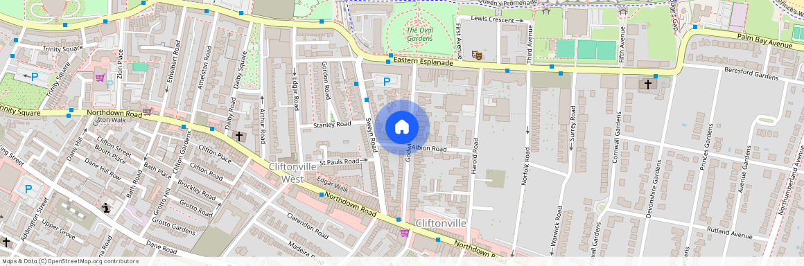 Basement Flat, 29 Godwin Road, Cliftonville, Margate, Kent, CT9