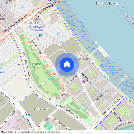 Peninsula Gardens, Chandlers Avenue, Lower Riverside, Greenwich Peninsula, SE10