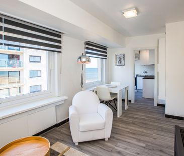 Instapklare studio met zijdelings zeezicht te huur in Middelkerke - Photo 1