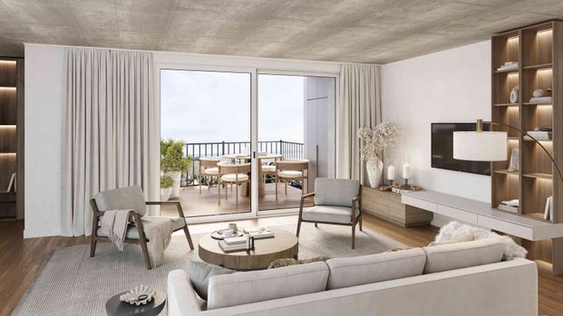 2.5 Zimmer, 63 m² - Foto 1