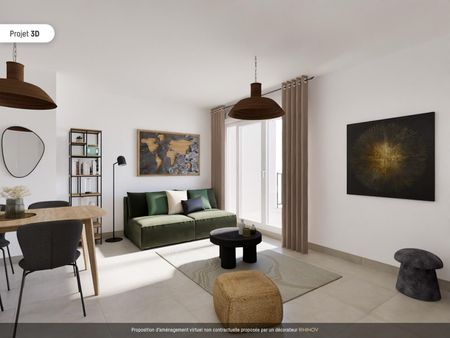 location Appartement T2 DE 43.2m² À MARSEILLE - Photo 2