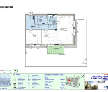 3-Zimmer-Wohnung mit Terrasse und Garten, Top 1 - Foto 5