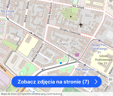 Posiadamy do wynajęcia mieszkanie 2 pok.w Nowym Porcie ul.Wolności. – zdjęcie 1