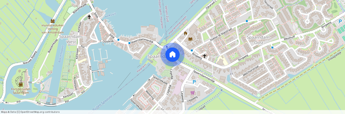 Spaarndam, 2064 KM, Spaarndammerdijk, Spaarndam