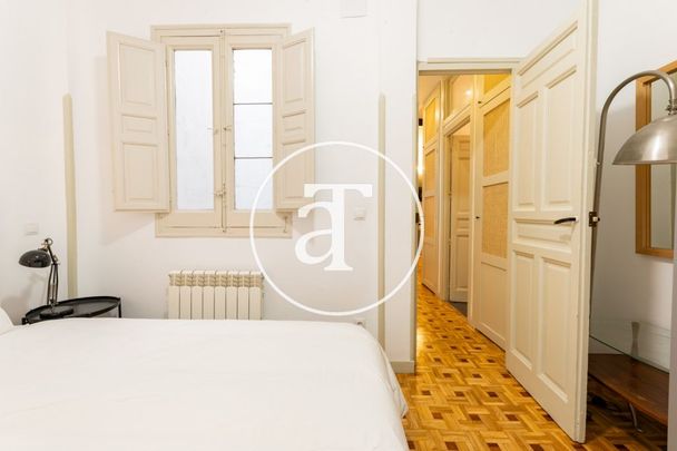 Monthly rental apartment with 2 bedrooms and 1 bathroom next to Retiro Park - Foto 1
