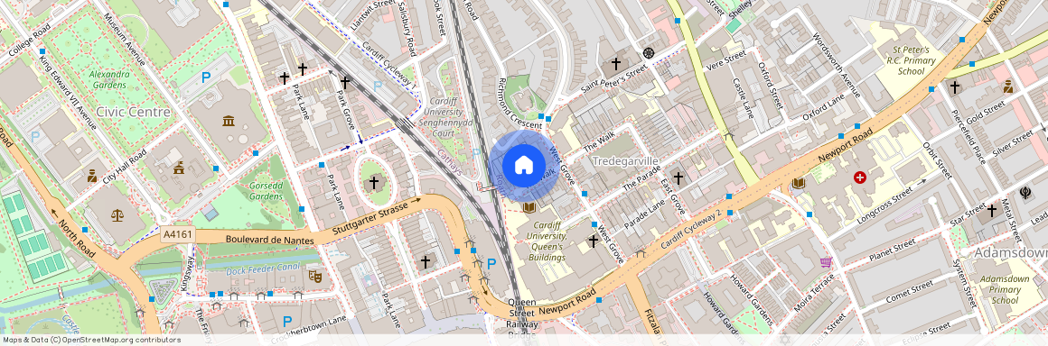 The Walk, Roath, CF24