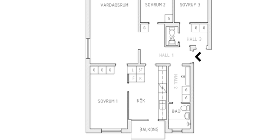 Vegagatan 7 A, våning 3 - Photo 3