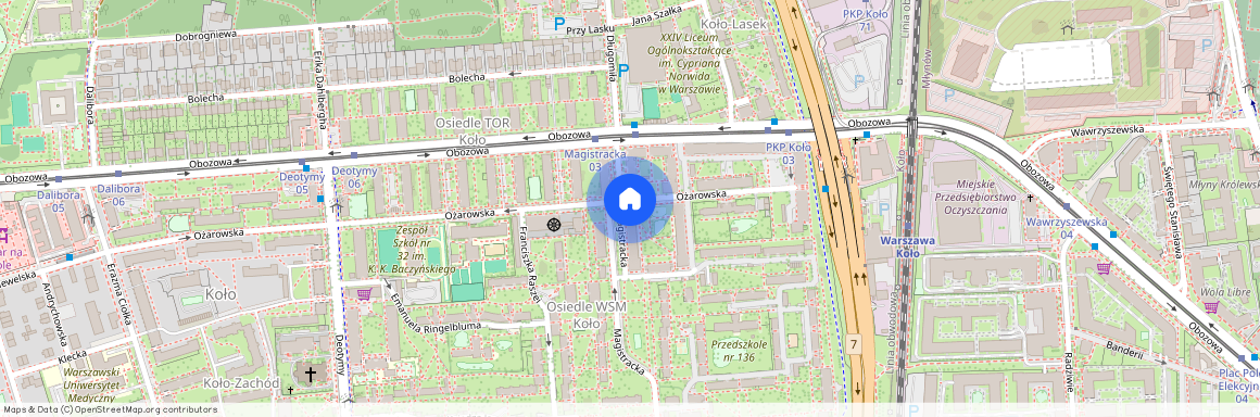 ul. Ożarowska 61, Koło, Wola, Warszawa, mazowieckie