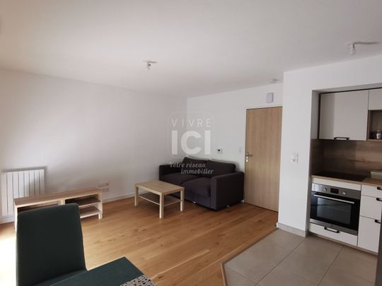 Appartement meublé Nantes 2 pièce(s) 41 m2 avec balcons et place de parking - Photo 1